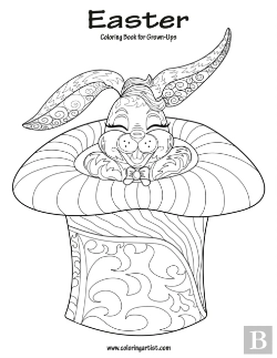 Bertrand.pt - Easter Coloring Book For Grown-Ups 1