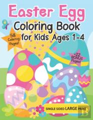 Easter Coloring Book For Kids Ages 1-4
