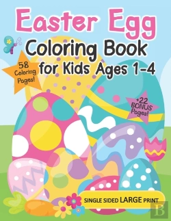 Bertrand.pt - Easter Coloring Book For Kids Ages 1-4