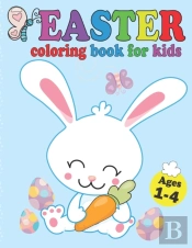 Easter Coloring Book For Kids Ages 1-4
