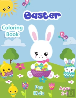 Bertrand.pt - Easter Coloring Book For Kids Ages 2-5