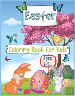 Bertrand.pt - Easter Coloring Book For Kids Ages 2-5