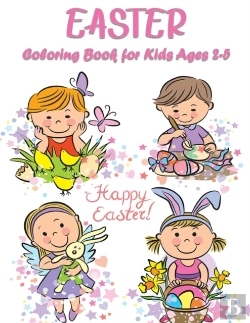 Bertrand.pt - Easter Coloring Book For Kids Ages 2-5