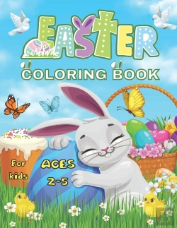 Bertrand.pt - Easter Coloring Book For Kids Ages 2-5