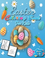 Easter Coloring Book For Kids Ages 2-5