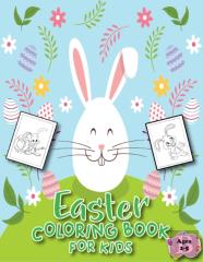 Easter Coloring Book For Kids Ages 2-5
