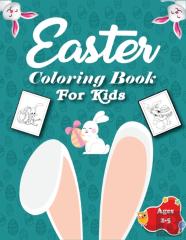 Easter Coloring Book For Kids Ages 2-5