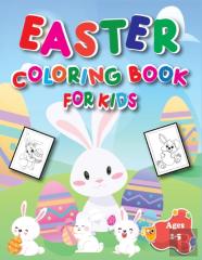 Easter Coloring Book For Kids Ages 2-5