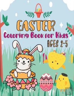 Bertrand.pt - Easter Coloring Book For Kids Ages 2-5