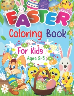 Bertrand.pt - Easter Coloring Book For Kids Ages 2-5