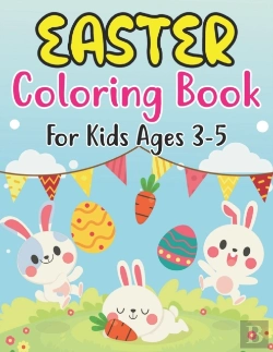 Bertrand.pt - Easter Coloring Book For Kids Ages 3-5