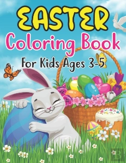 Bertrand.pt - Easter Coloring Book For Kids Ages 3-5