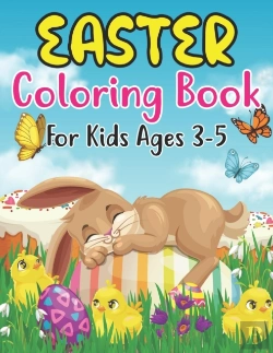 Bertrand.pt - Easter Coloring Book For Kids Ages 3-5
