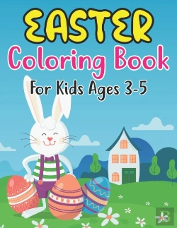 Bertrand.pt - Easter Coloring Book For Kids Ages 3-5