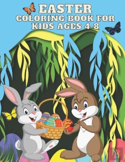 Bertrand.pt - Easter Coloring Book For Kids Ages 4-8