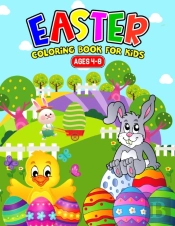 Easter Coloring Book For Kids Ages 4-8