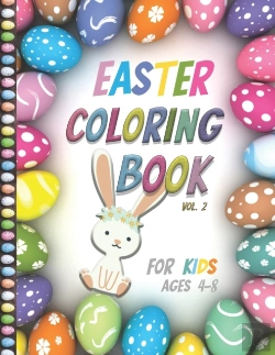 Bertrand.pt - Easter Coloring Book For Kids Ages 4-8