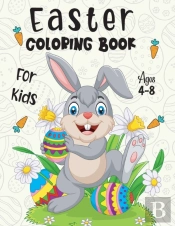 Easter Coloring Book For Kids Ages 4-8