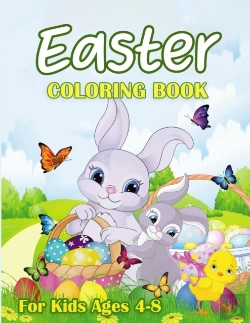 Bertrand.pt - Easter Coloring Book For Kids Ages 4-8