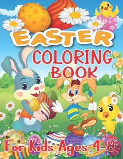 Bertrand.pt - Easter Coloring Book For Kids Ages 4-8