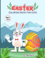 Easter Coloring Book For Kids Ages 4-8