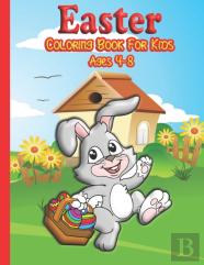 Easter Coloring Book For Kids Ages 4-8