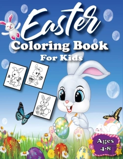 Bertrand.pt - Easter Coloring Book For Kids Ages 4-8