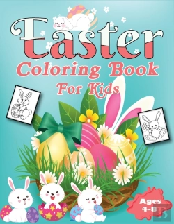 Bertrand.pt - Easter Coloring Book For Kids Ages 4-8