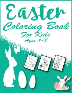 Bertrand.pt - Easter Coloring Book For Kids Ages 4-8