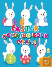 Easter Coloring Book For Kids Ages 4-8