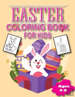 Bertrand.pt - Easter Coloring Book For Kids Ages 4-8
