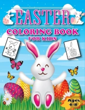 Easter Coloring Book For Kids Ages 4-8