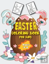 Easter Coloring Book For Kids Ages 4-8