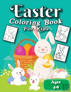 Bertrand.pt - Easter Coloring Book For Kids Ages 4-8