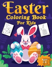 Easter Coloring Book For Kids Ages 4-8