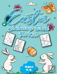 Easter Coloring Book For Kids Ages 4-8