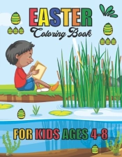 Easter Coloring Book For Kids Ages 4-8