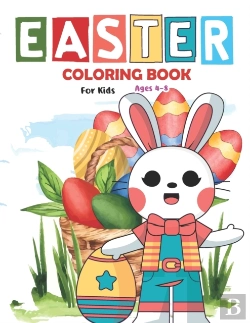 Bertrand.pt - Easter Coloring Book For Kids Ages 4-8