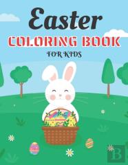 Easter Coloring Book For Kids Ages 4-8