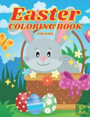 Easter Coloring Book For Kids Ages 4-8