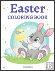 Easter Coloring Book For Kids Ages 4-8