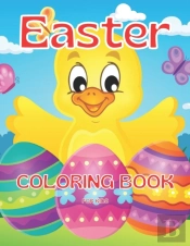 Easter Coloring Book For Kids Ages 4-8