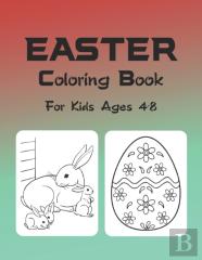 Easter Coloring Book For Kids Ages 4-8