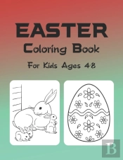 Easter Coloring Book For Kids Ages 4-8