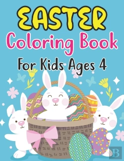 Bertrand.pt - Easter Coloring Book For Kids Ages 4