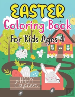 Bertrand.pt - Easter Coloring Book For Kids Ages 4