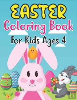 Bertrand.pt - Easter Coloring Book For Kids Ages 4
