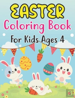 Bertrand.pt - Easter Coloring Book For Kids Ages 4