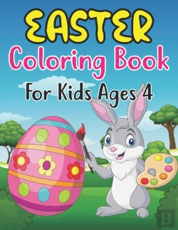 Bertrand.pt - Easter Coloring Book For Kids Ages 4