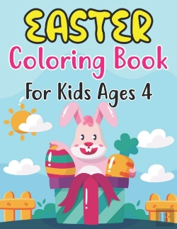 Bertrand.pt - Easter Coloring Book For Kids Ages 4